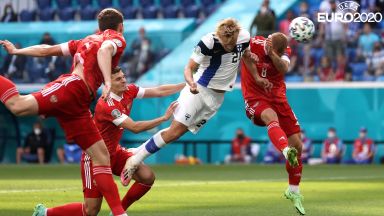 Евро 2020: Финландия - Русия 0:0, ВАР отмени гол (на живо)