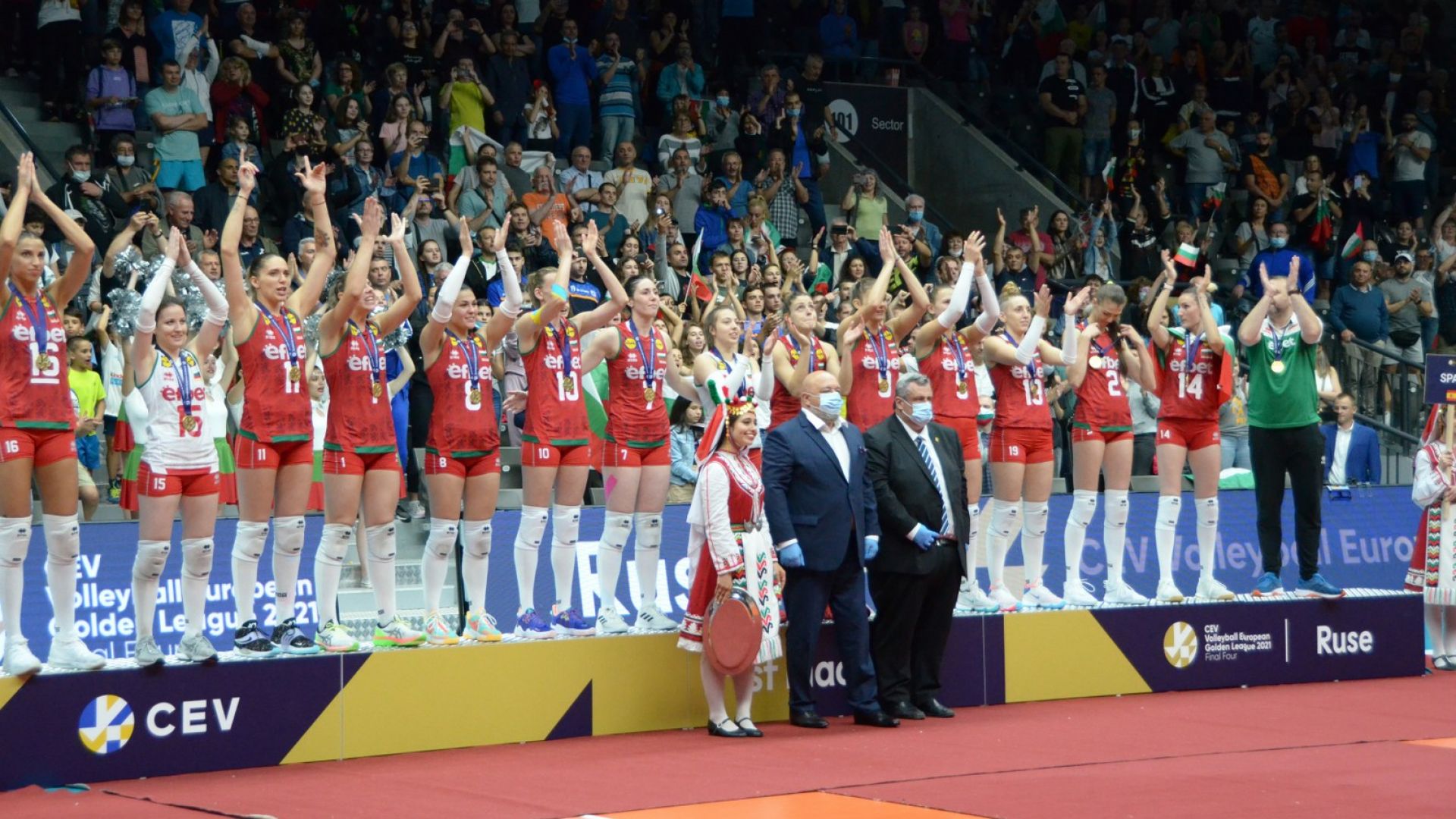 Волейболистките ни зарадваха Русе и за втори път спечелиха Златната лига