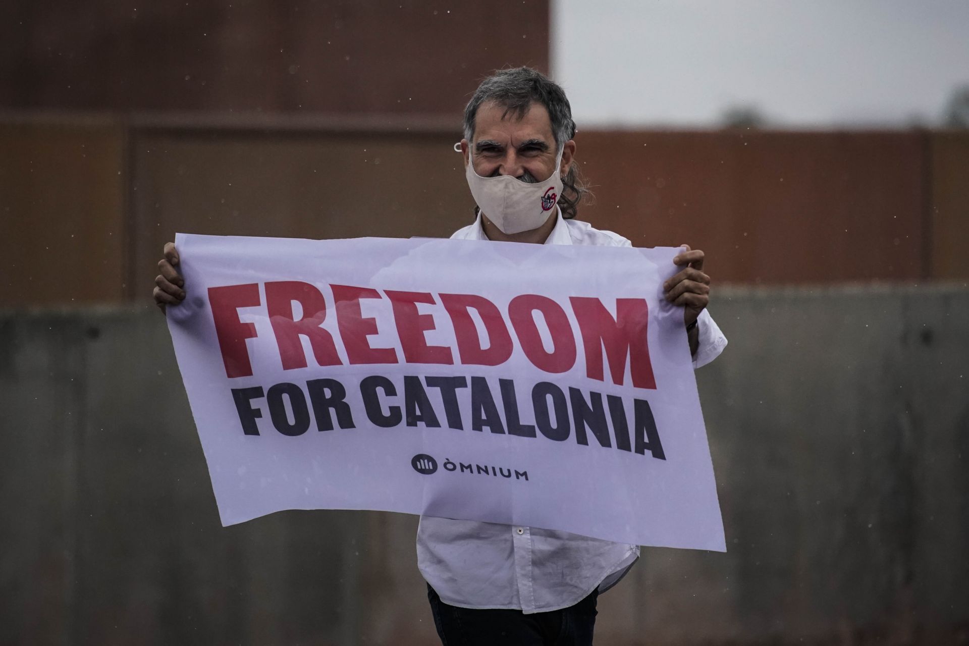 Жорди Куиксарт, един от каталунските лидери, затворен за ролята си в пропагандирането на независима каталунска република през 2017 г.