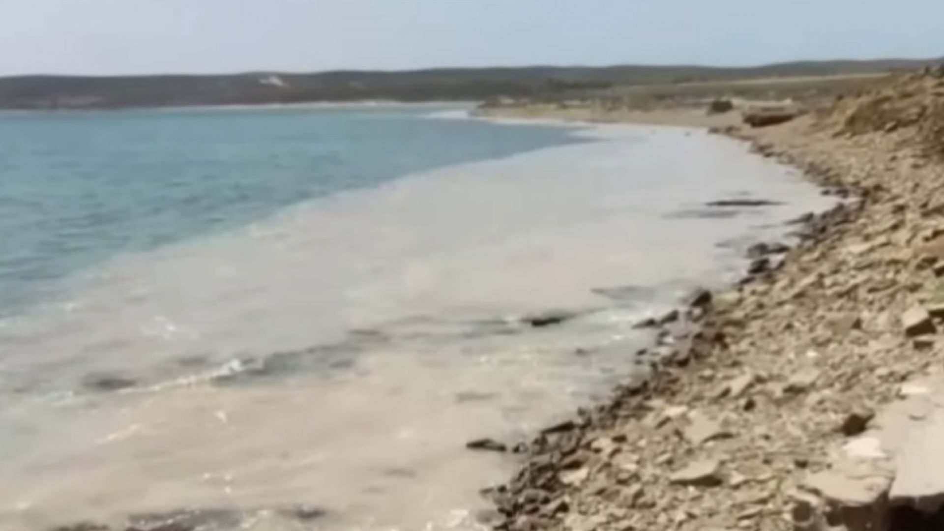 Морска слуз се появи и на гръцкия остров Лимнос (видео)