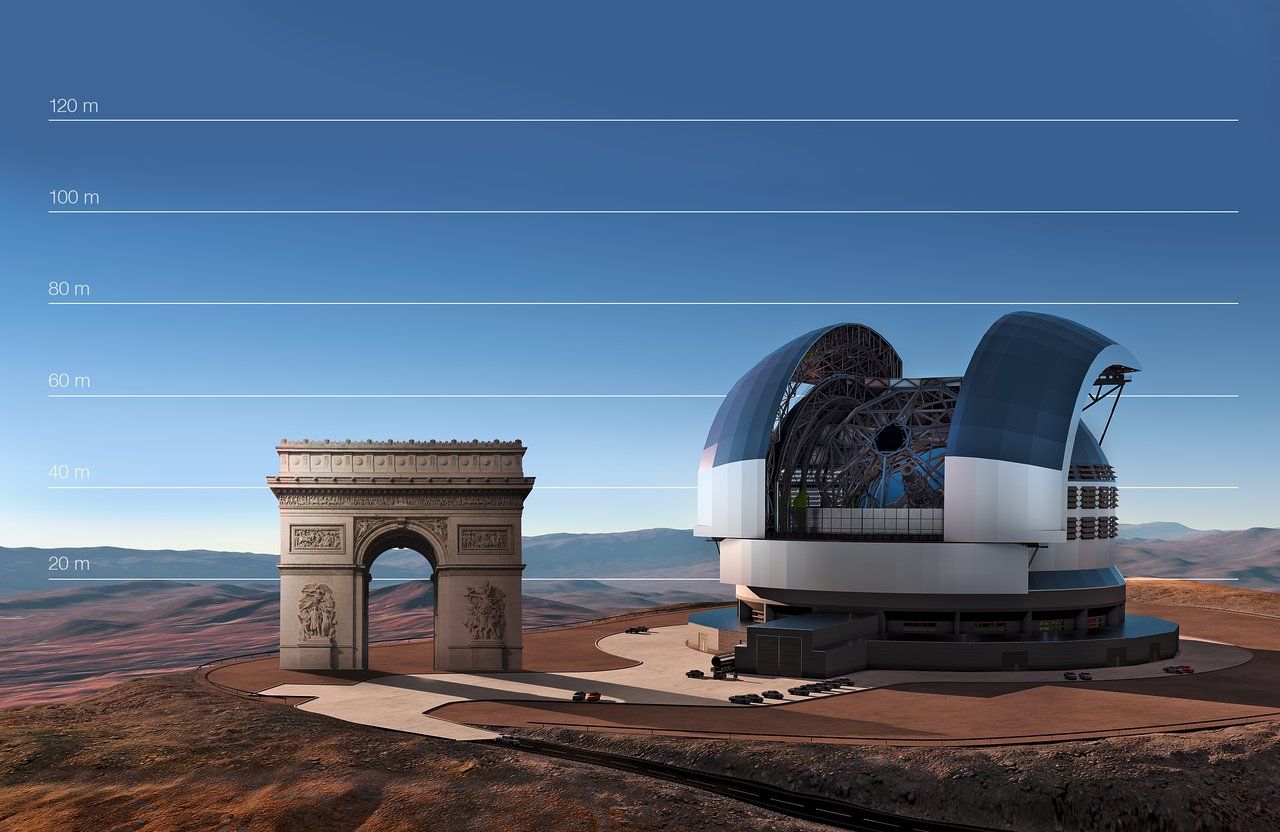 ELT ще бъде най-големият телескоп в света