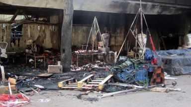 Образувано е досъдебно производство за палеж на имущество със значителна