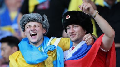 Набиха руски фен при историческата победа на Украйна