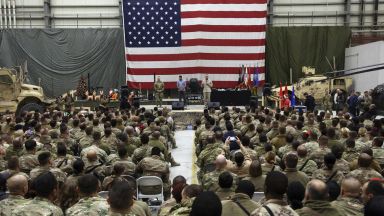 Всички американски военни напуснаха базата "Баграм" в Афганистан