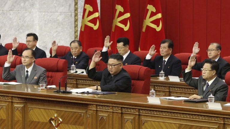 На заседание на разширеното Политбюро на Комунистическата паритя Ким заяви,