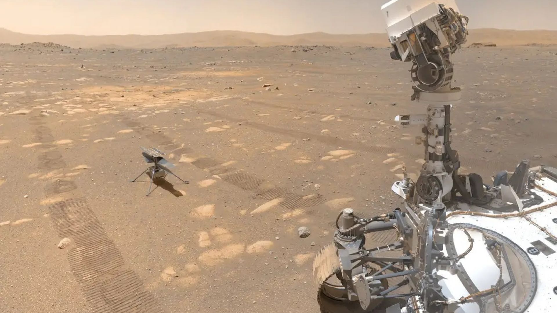 Марсианският дрон "Инджинюъти" с пореден успешен полет
