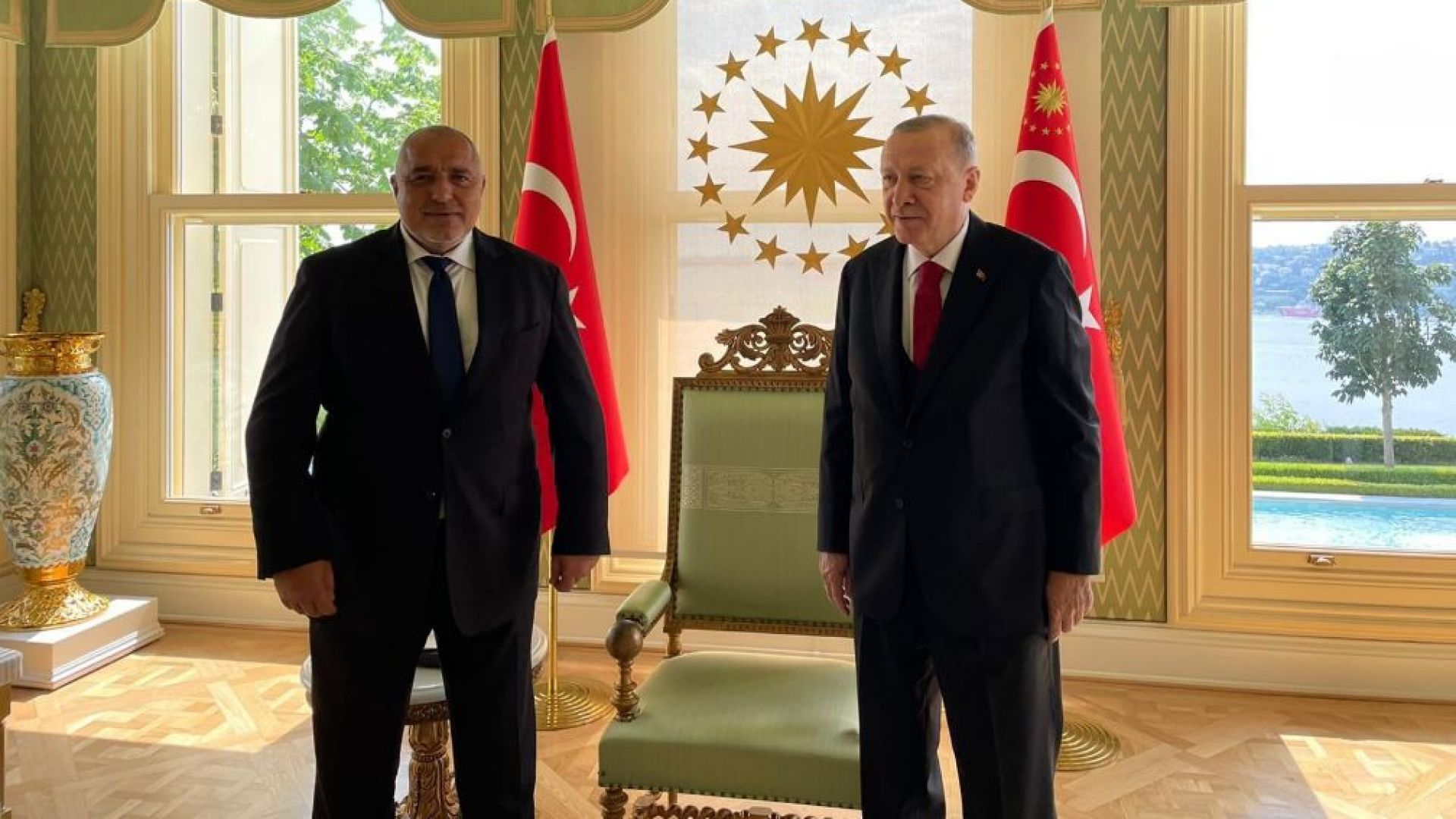 Борисов се срещна с Ердоган (видео)