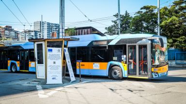 Тролейбусите в столицата са обновени на 100 процента Това съобщи