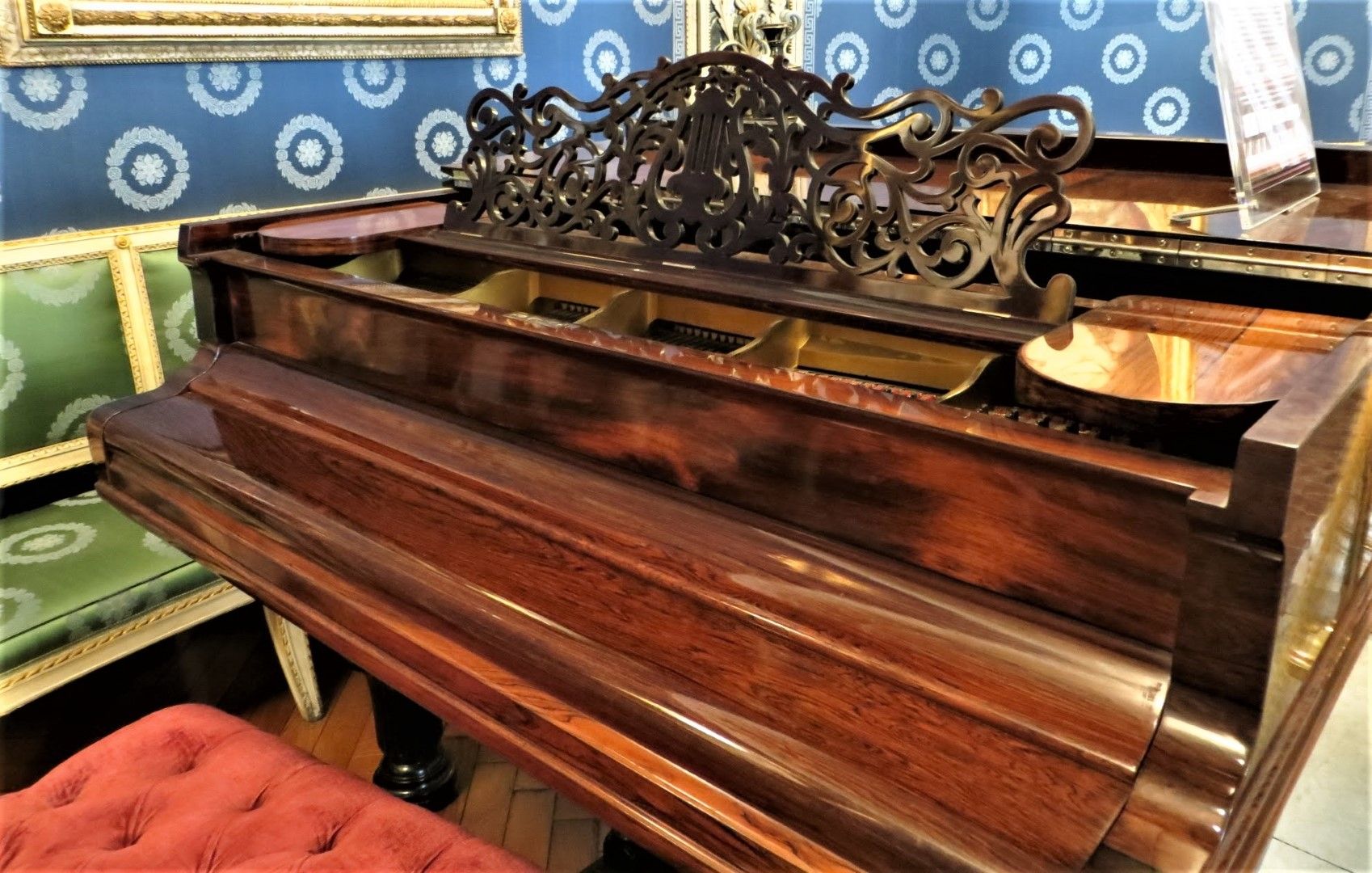 Пианото на Ференц Лист се пази в музея на Ла Скала