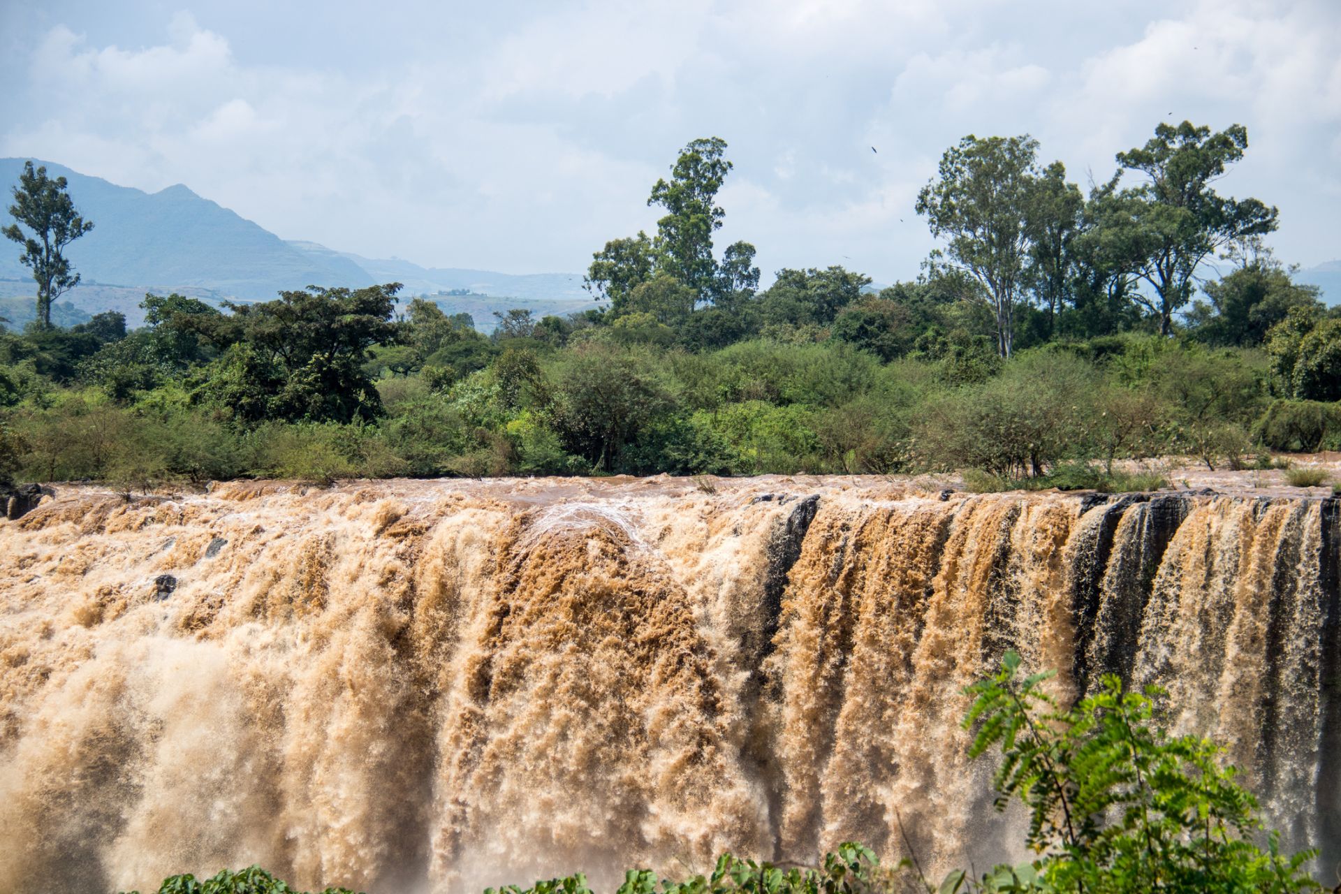 Етиопия: водопад Син Нил
