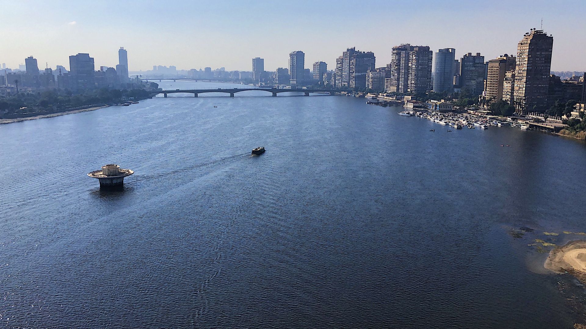 Река Нил край Кайро