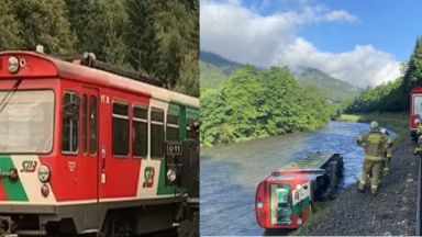 Регионален пътнически влак дерайлира във федерална провинция Залцбург Един от