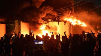 Пожар опустоши отделение за лечение на ковид в южния иракски