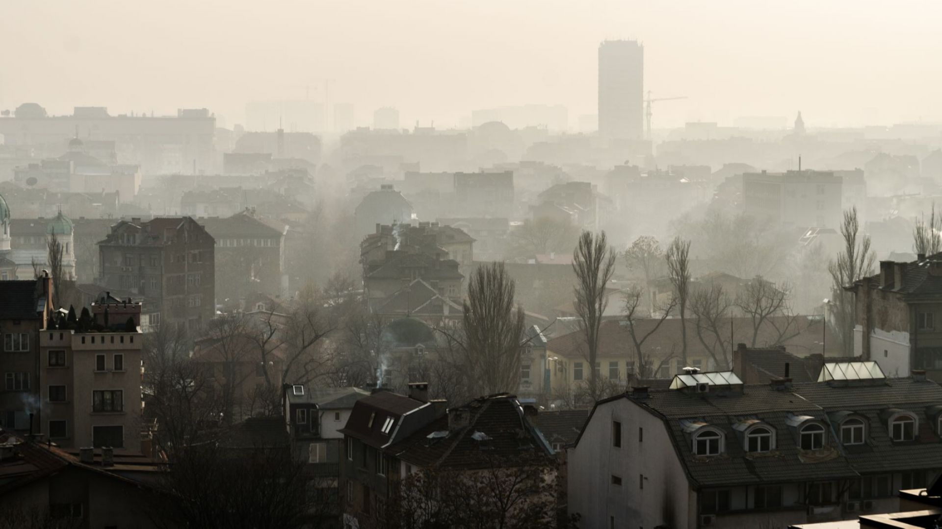 София, Русе, Велико Търново и Бургас осъмнаха в мъгла от мръсен въздух
