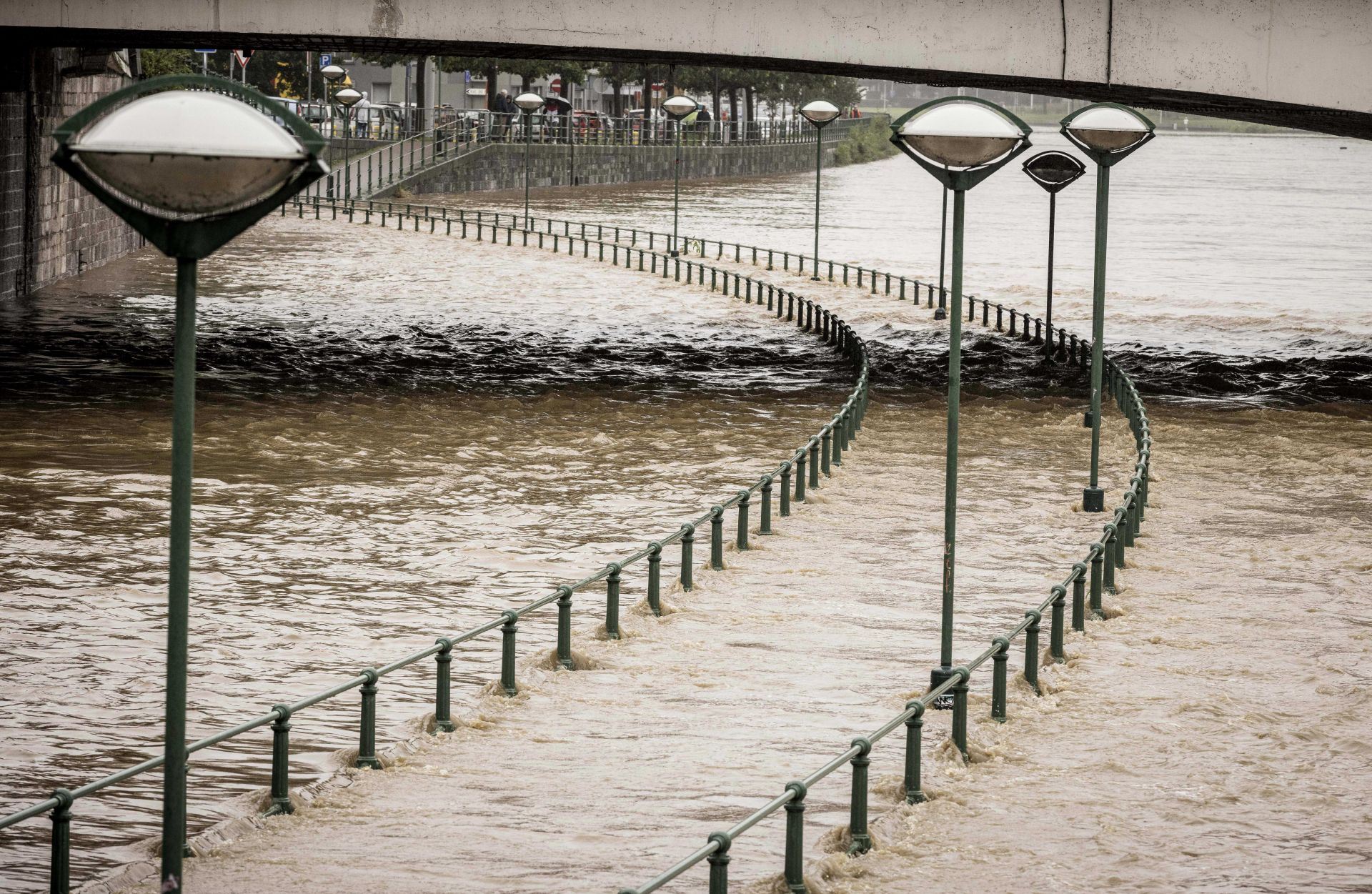 Потопът в Белгия, Лиеж