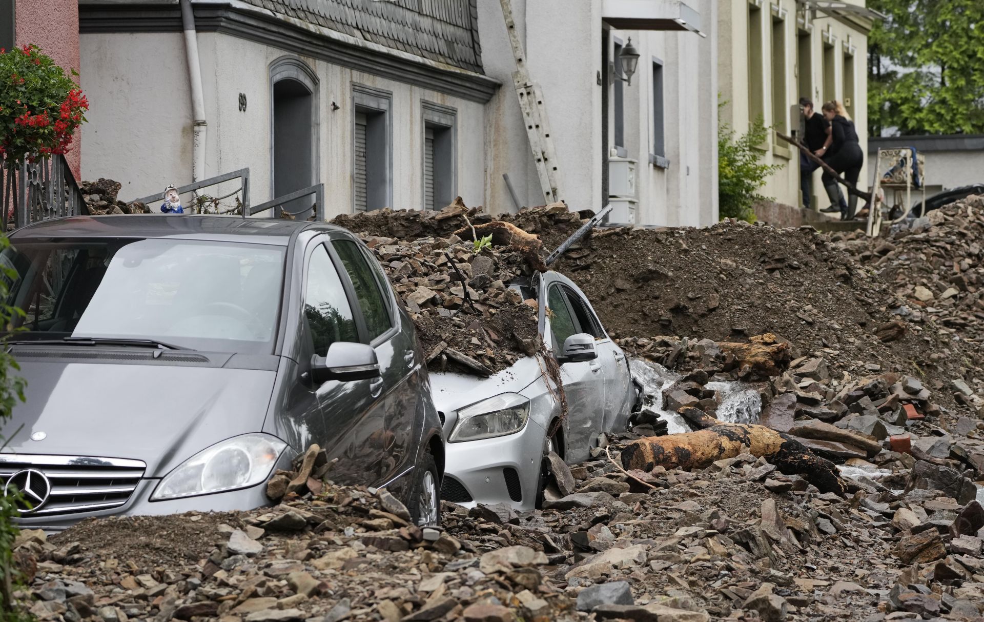 След потопа в Хаген, Германия