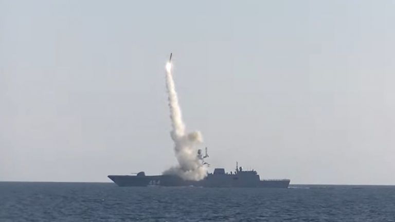Русия успешно тества хиперзвукова ракета (видео)