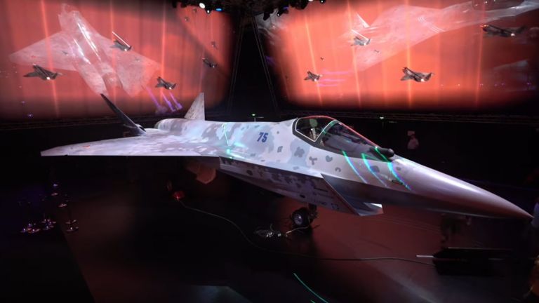 The first photos of the new Russian stealth fighter have leaked