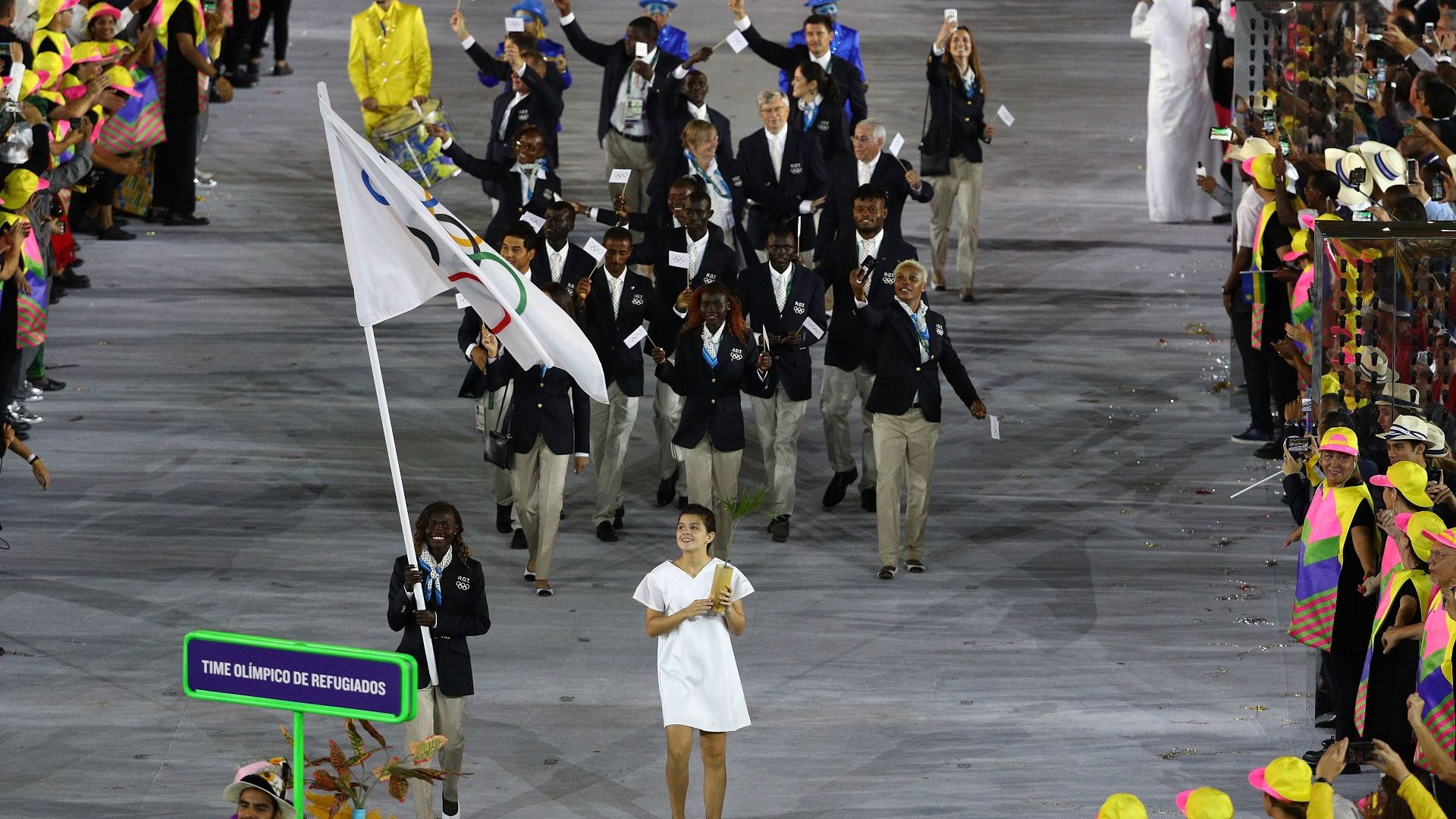 Избягалите от войната: Олимпийският отбор без флаг и държава