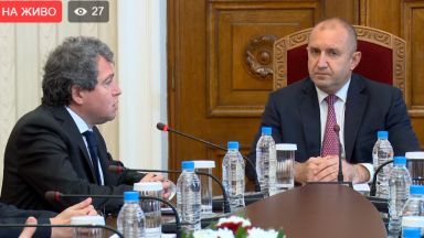 В 9 00 часа започват консултации при президента Румен Радев преди