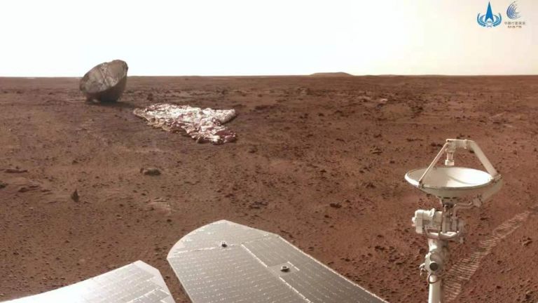 Китай показа нова порция снимки от Марс