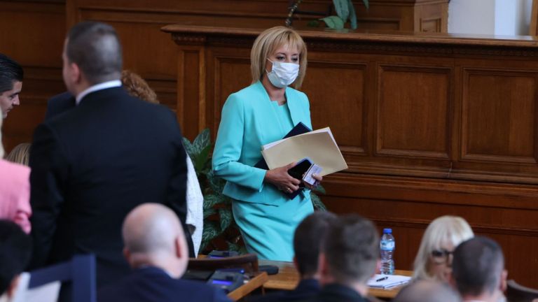 Парламентарната група Изправи се БГ! Ние идваме! с председател Мая