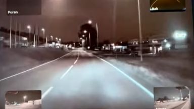 Метеор поднесе звуков и светлинен спектакъл в Норвегия (видео)