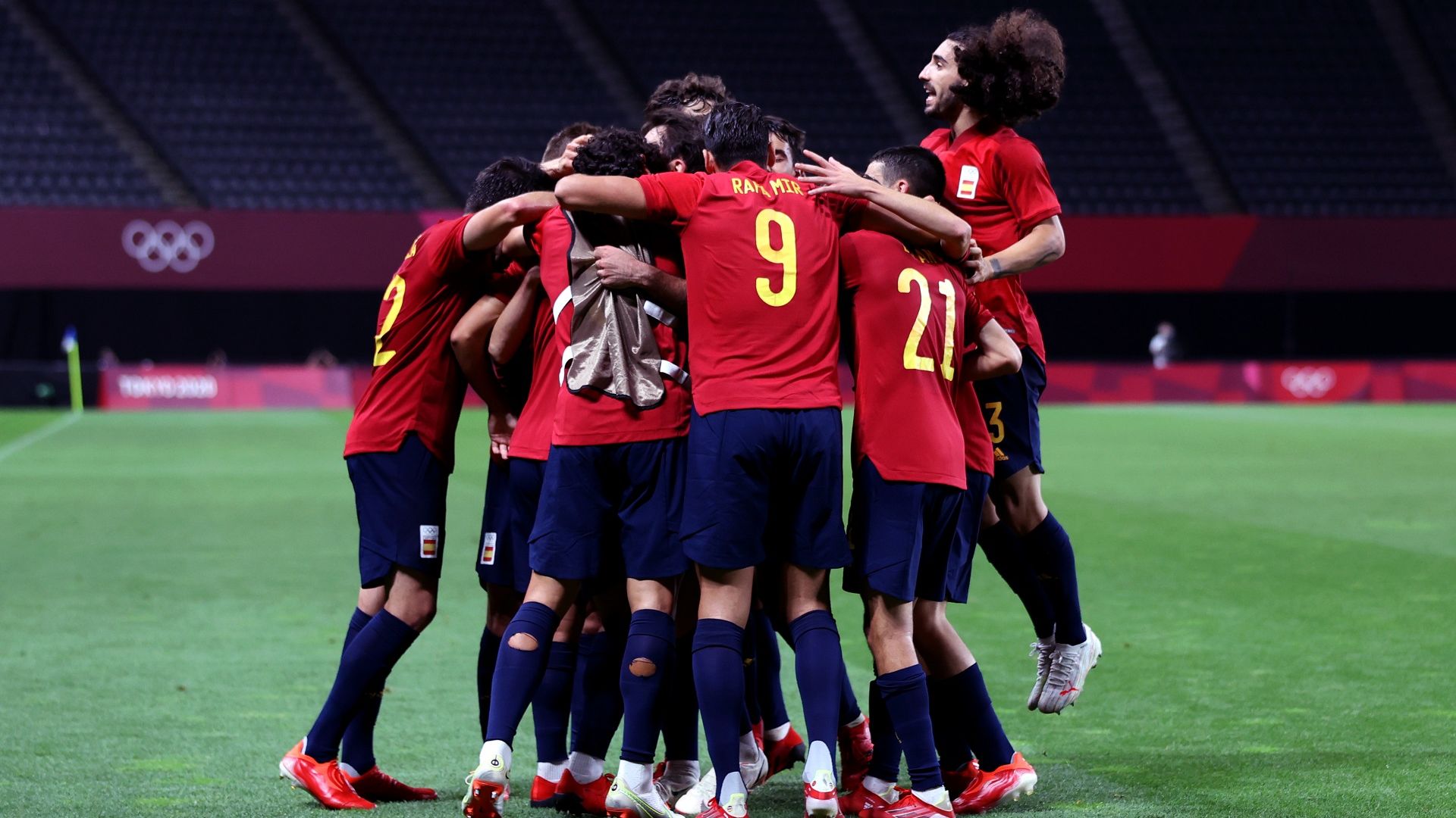 Испания и Германия взеха първи победи от олимпийския футболен турнир
