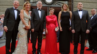 Българският държавен глава Румен Радев и австрийският му колега Александер