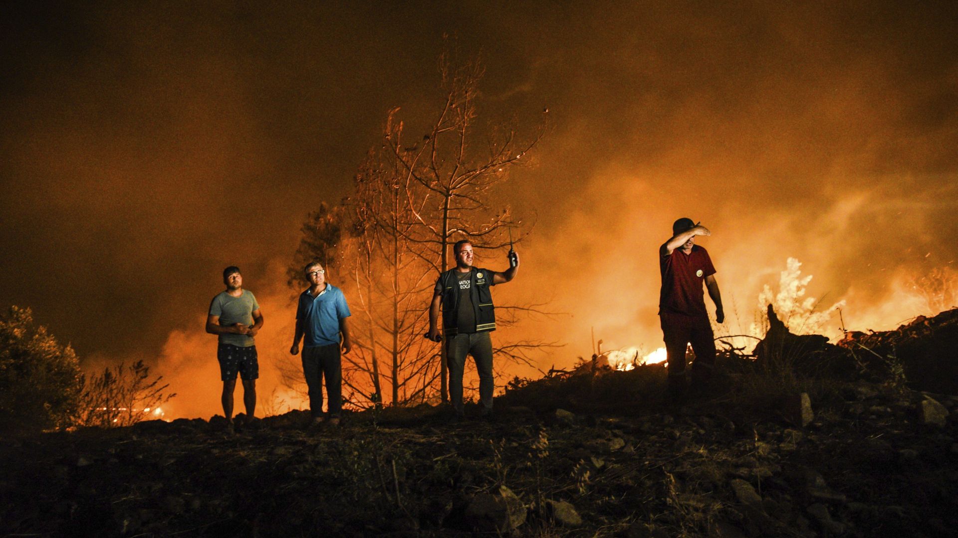 Пожарът в Хасковско е обхванал 2 хил. декара гори