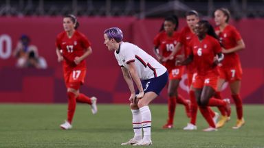Американките шокиращо бяха сразени от Канада във футболния турнир