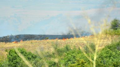 Има задържан за предизвикан пожар в района на петричкото село