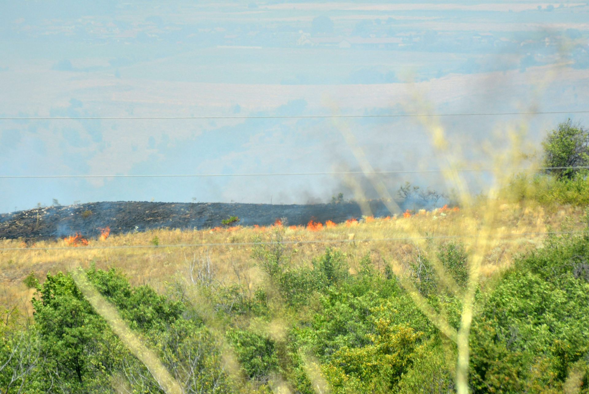 Пожарът край благоевградското село Бучино
