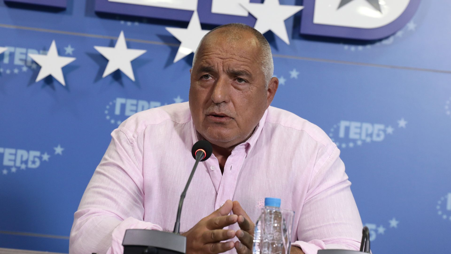 Бойко Борисов обвини Румен Радев, че потопил нацията в омраза и хаос