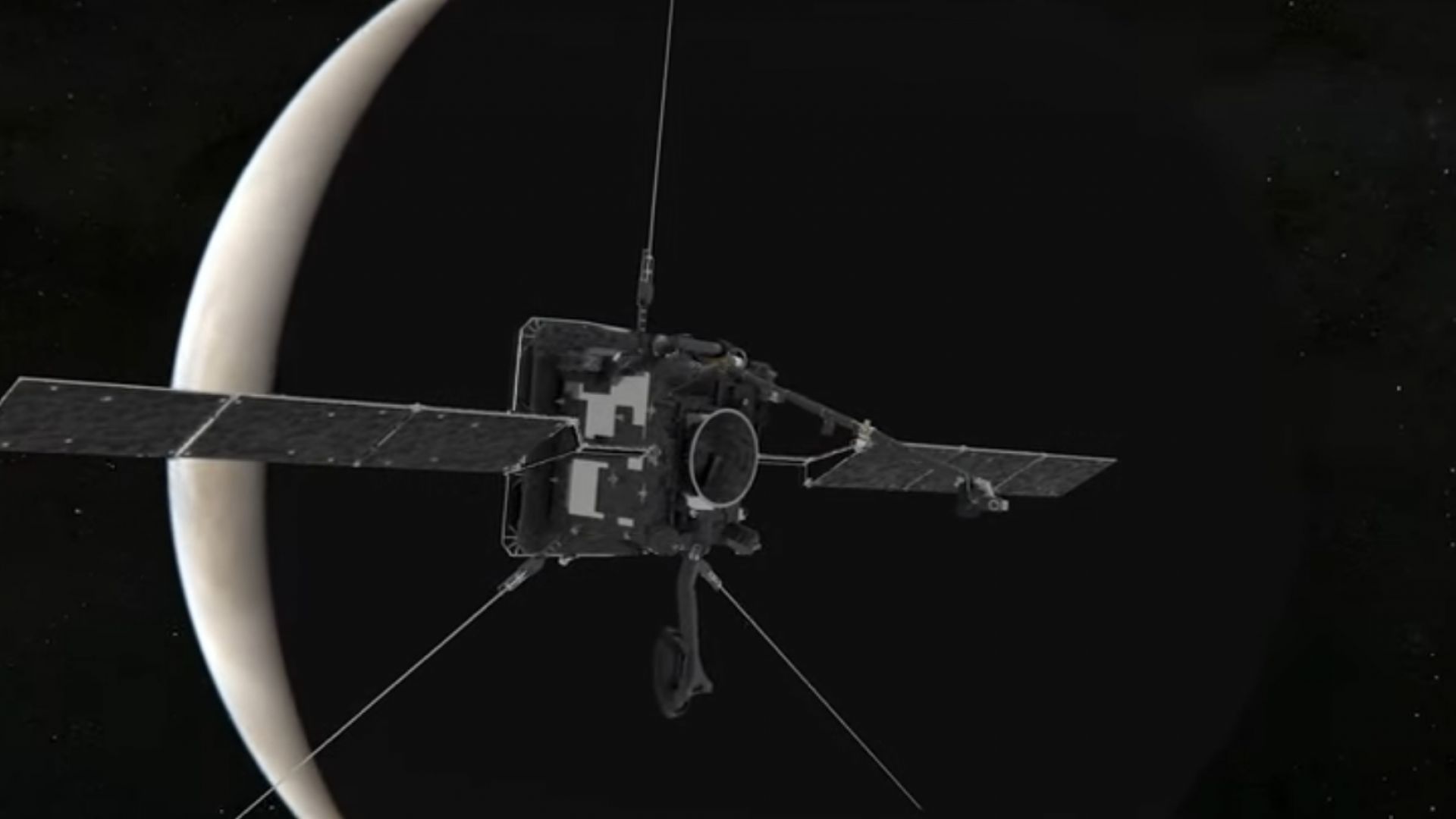 Сондата "Бепи Коломбо" усети топлината на Венера (видео)