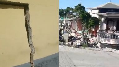  Moщни трусове от 7 по Рихтер раздрусаха Хаити и Аляска, има починали (видео) 