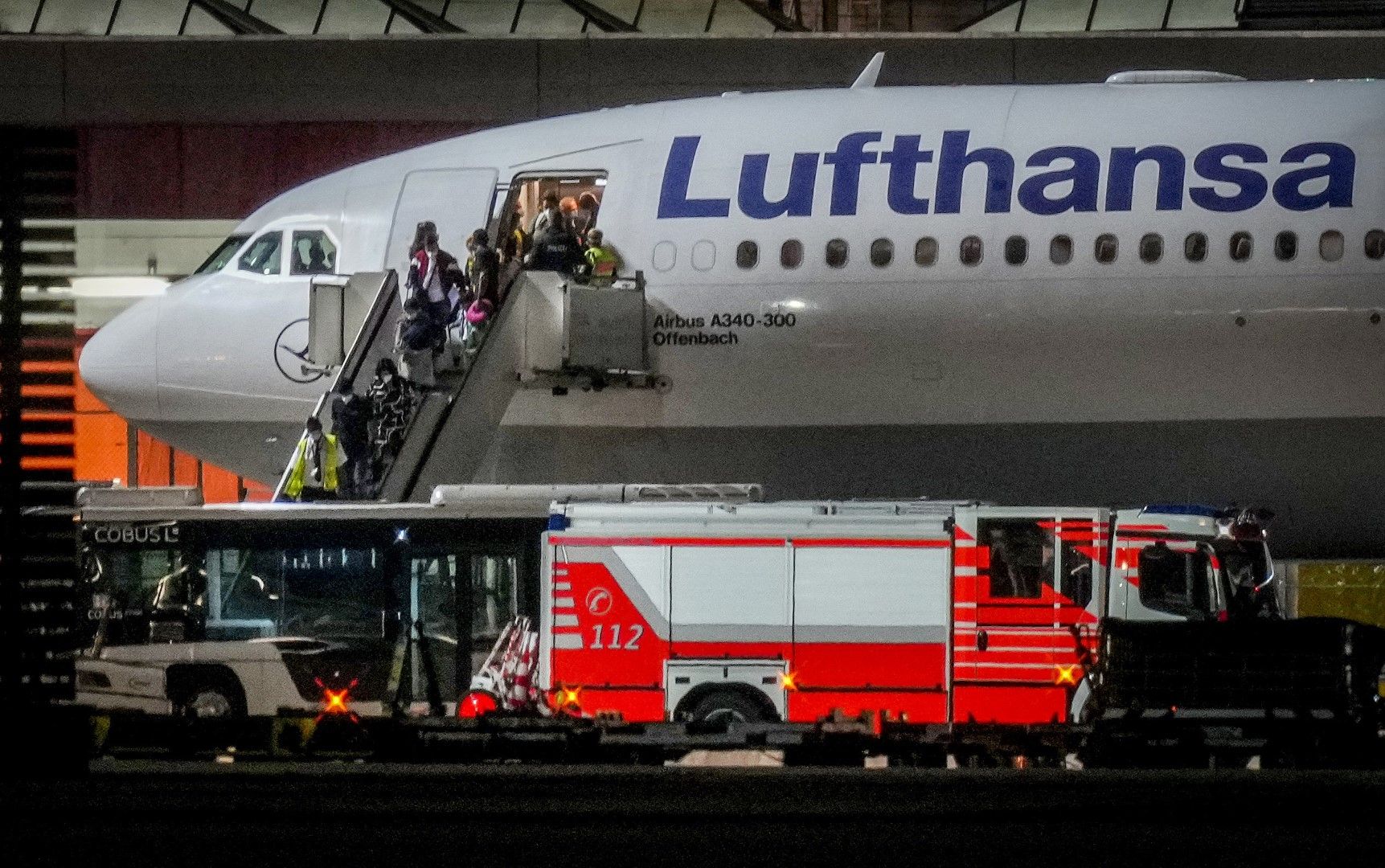 Самолет на Луфтханза е пристигнал във Франкфурт, евакуирал афганистанци през Ташкент, столицата на Узбекистан, 18 август