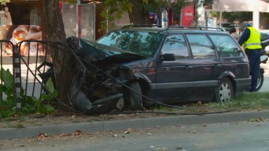 Катастрофа затрудни движението на централен пловдивски булевард тази сутрин Към