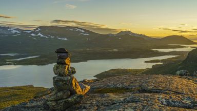 Височината на връх в Швеция  намаля с два метра заради  затоплянето