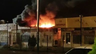 Пожар избухна във ветеринарна клиника в столичния кв Овча купел
