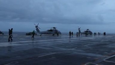Хеликоптер на Военноморските сили на САЩ се разби в Тихия