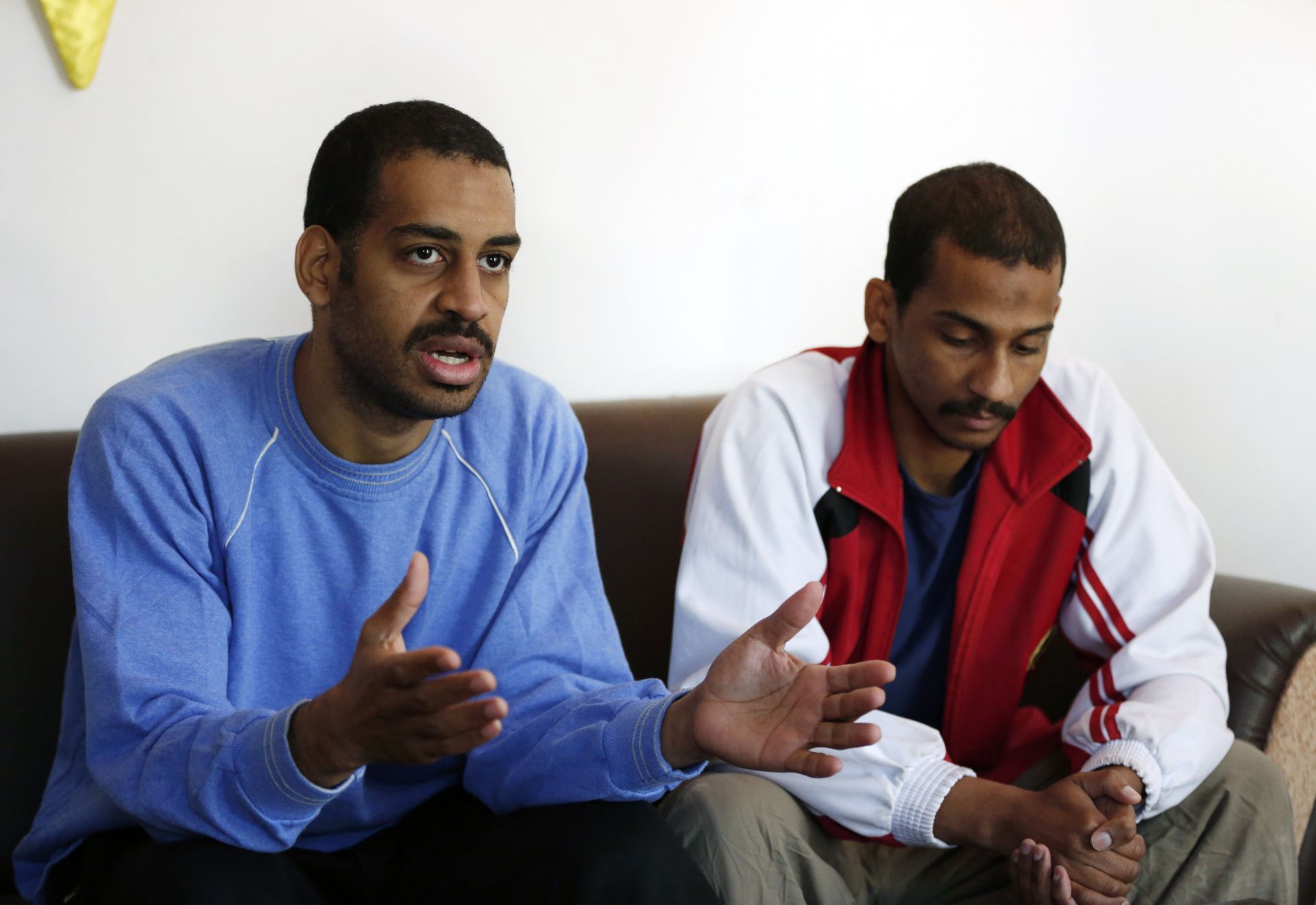  Алекзанда Коути и съучастникът му Ел Шафи Елшейк, с когото  бяха задържани в Ирак 