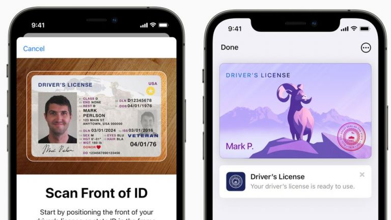 В САЩ признават шофьорска книжка на iPhone