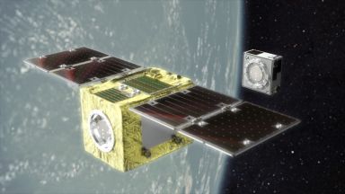 Компания представи спътник за чистене на космически боклук