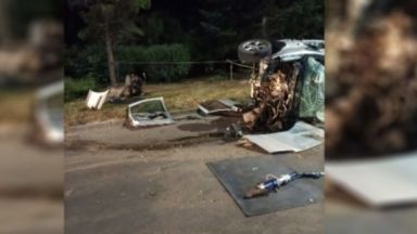 Дрогиран шофьор на БМВ уби трима души при катастрофа край Евксиноград