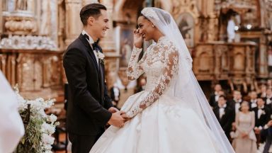 Ангелът на "Victoria's Secret" Джасмин Тукс се омъжи за сина на вицепрезидента на Еквадор