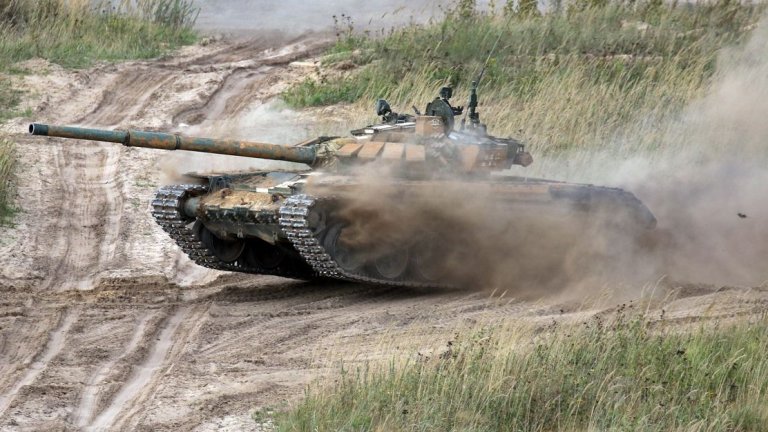 Русия разполага модифицирани танкове Т-72Б3А с интегрирана ПВО в Украйна