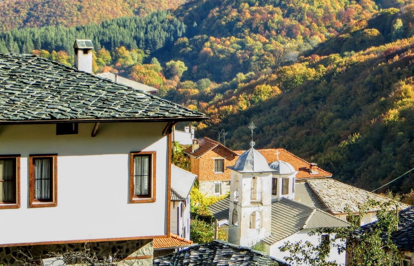 Изглед към село Делчево