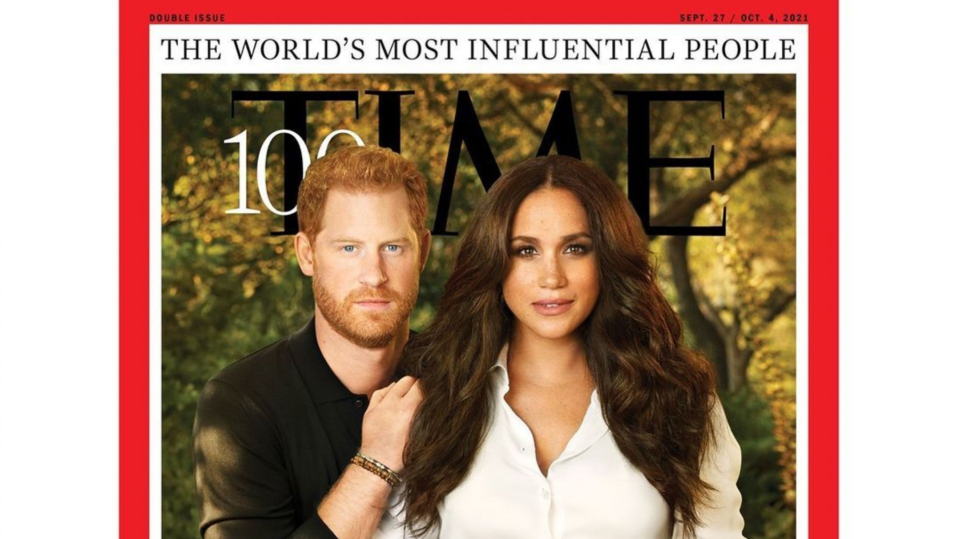 Принц Хари и Меган за първи път позираха заедно за корица на списание
