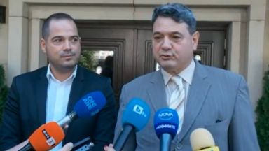 Главният секретар на МВР Петър Тодоров и директорът на ГДБОП